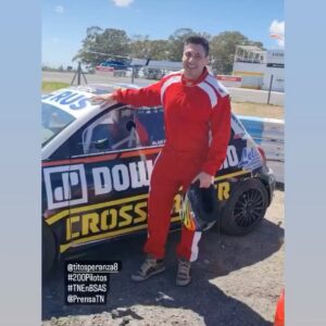 Tito Speranza Instagram - Justo antes de salir con el 
#500ABARTH

@copaabartharg