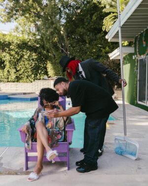 Titus Makin Jr. Instagram - A lil quirky bts fun! #EtherealMood OUT NOW 🙃 link in bio
•
•
BTS 📸 @icmerz
