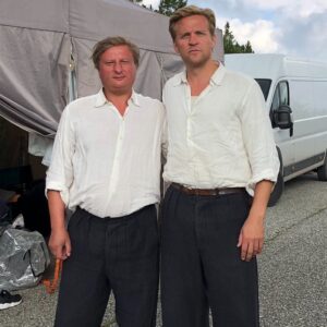 Tobias Santelmann Instagram - Stunt doubles 👊❤️ #ThankYouLinas
#UtOgStjæleHester
#OutStealingHorses