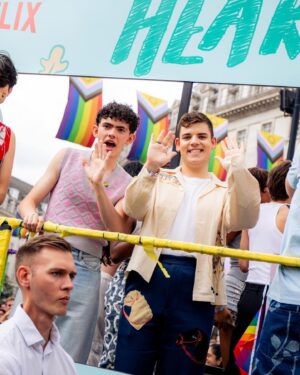 Tobie Donovan Instagram - This ain’t my first rodeo 🤠🐎

Had the best day at London pride, thank you for all the love! 🌈🤍
📸- @lauren_mustoe_