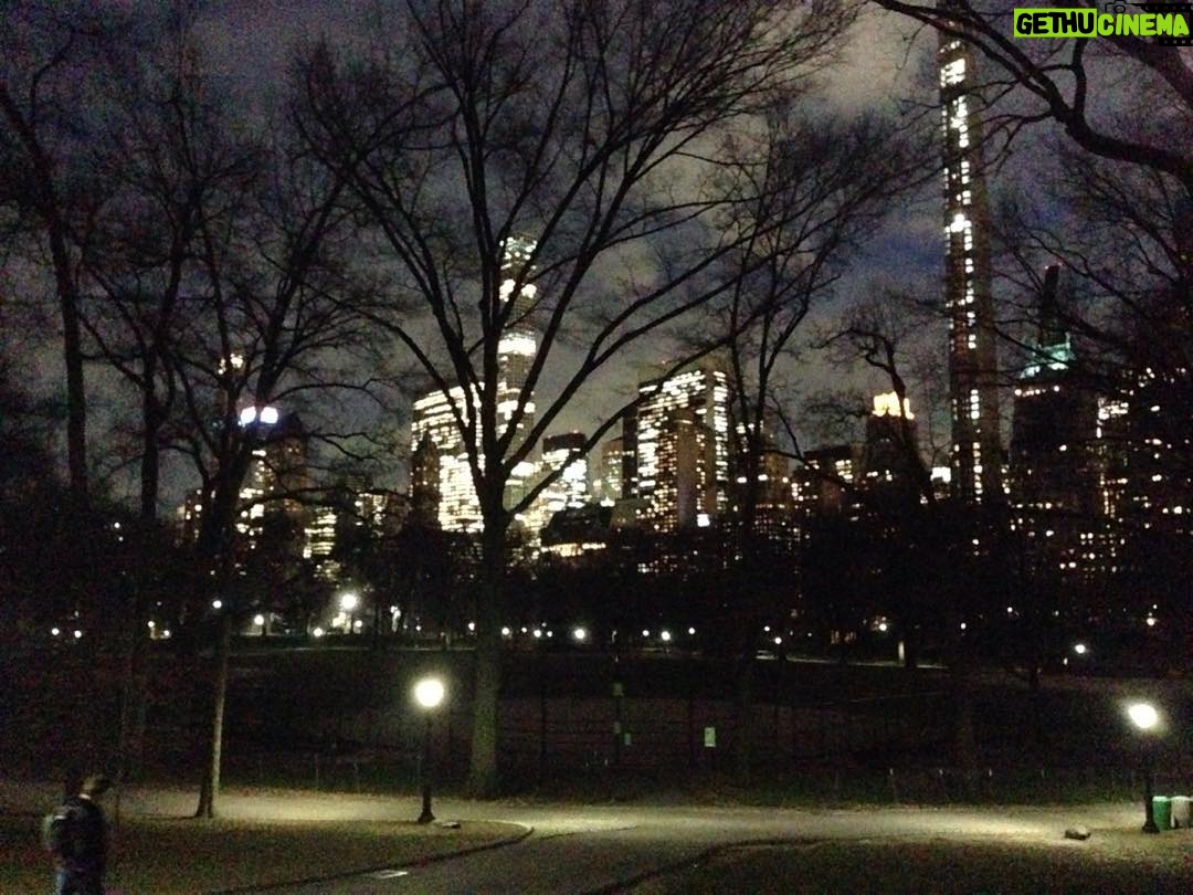 Tobin Bell - 2.2K Likes - Last night... walking uptown through Central Park... cold, & sparkling! #NYC #startspreadingthenews.