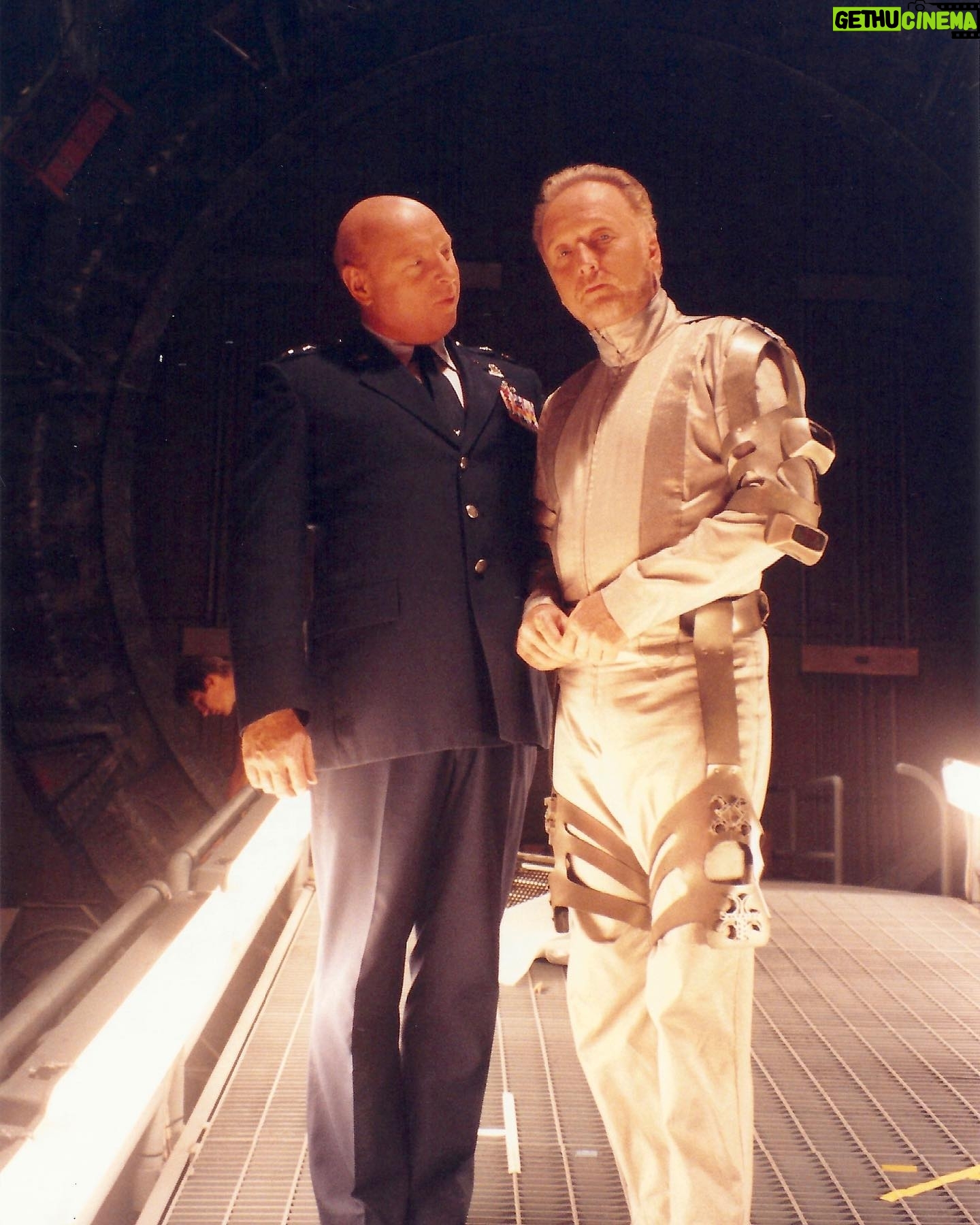 Tobin Bell - 3.6K Likes - Stargate SG-1 shooting in Vancouver back in the day with the terrific Don Davis #fbf