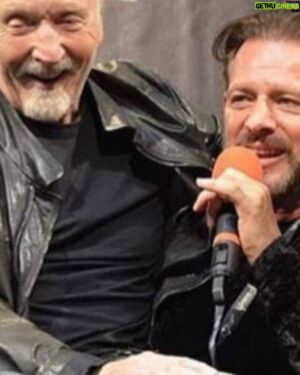 Tobin Bell Instagram - One guy I always love being with... a man with a kind heart & a good sense of fun... @realcostasmandylor #actorslife🎬 #saw