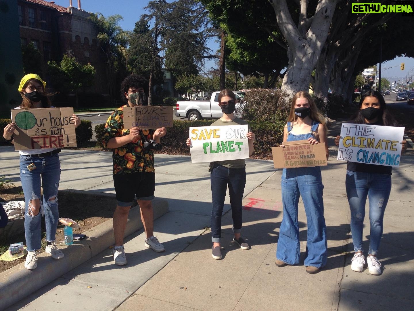 Tobin Bell - 3.8K Likes - Winding the day down today with some dedicated folks at Hamilton High in LA. Keep the pressure on guys... you are much needed! #fridaysforfuture #unitebehindthescience