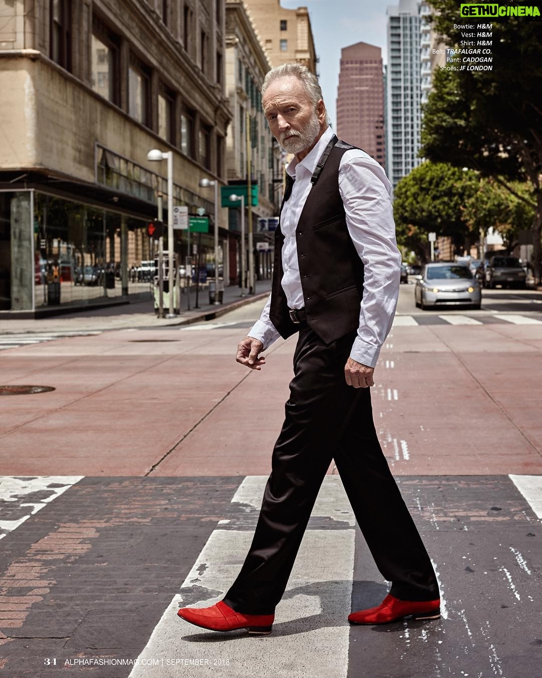 Tobin Bell - 1.6K Likes - Thanks to @alphafashionmagazine & photographer @fabienmartorell, I have my own Abbey Road shot. It's about the kicks. #fashion #photography #losangeles #fans
