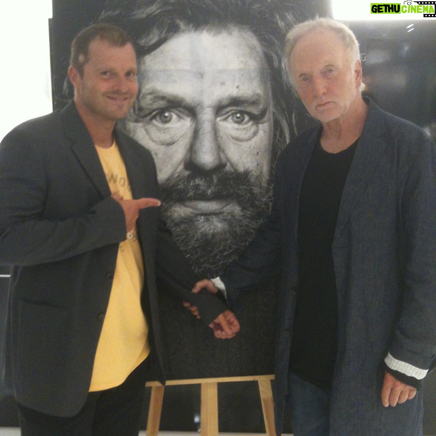 Tobin Bell - 4K Likes - With my friend, the amazing Austrian lensman @manfredbaumann,at a gathering in #Vienna a while back for the release of "Alive"... his moving book about the many faces of homelessness. #photography