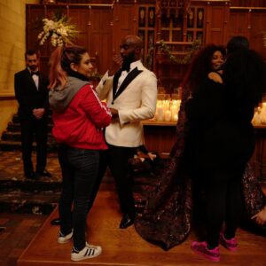Toby Onwumere Instagram - Some behind the scene pics I took of our episode 16. Very proud of the work we all did, and I hope y’all enjoy.  #empirefox