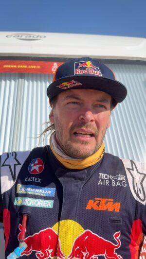 Toby Price Instagram - Recapping the massive 48 hour chrono Stage 6 at #Dakar2024 ⏱️