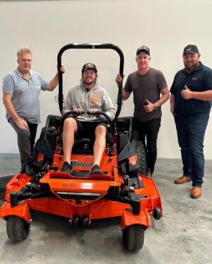 Toby Price Instagram - I’ve gone ROGUE. Wanted to say a massive big thankyou to the team @badboymowers_au and @pfg_australia for helping and assisting with this “BAD BOY” my lawns at the farm are going to be top notch now. Anyone in the market for a new zero turn be sure to check out your local or nearest dealer. When are we going racing @craiglowndes888 😜