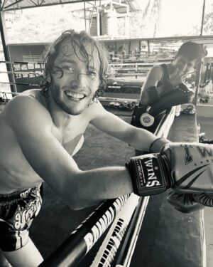 Toby Regbo Instagram - Exhaustion and joy @rawaimuaythai
