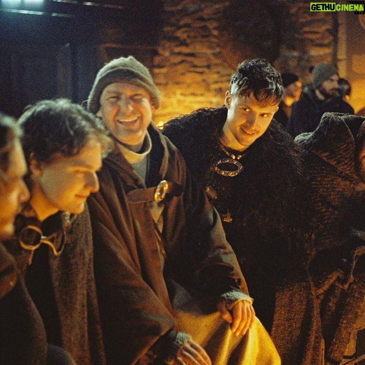 Toby Regbo - 54.2K Likes - The Last Kingdom just wrapped its 3rd season! Behold! Some photos of this lovely bunch of people! ❤️❤️❤️ (photo cred @northcotej)