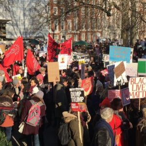 Toby Regbo Instagram - London is out in full! #womensmarchonlondon