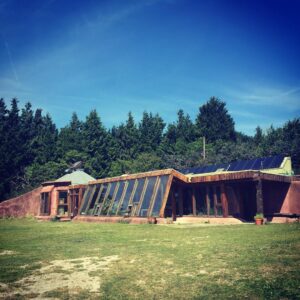 Toby Regbo Instagram - Space house. Doing a course in Earthship building in Brighton this weekend. Very inspiring.
