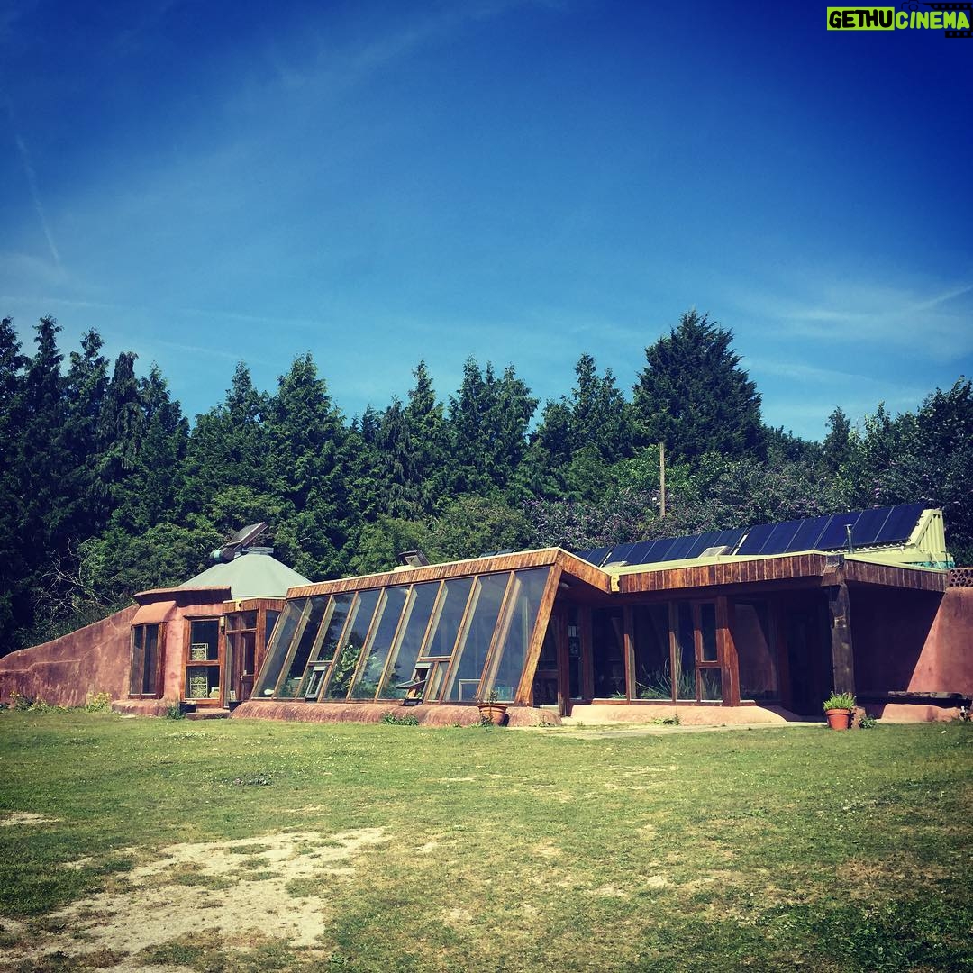 Toby Regbo - 25.3K Likes - Space house. Doing a course in Earthship building in Brighton this weekend. Very inspiring.