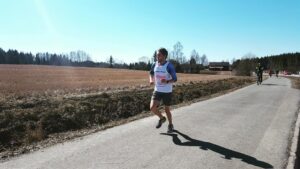 Toby Regbo Instagram - Done! Damn those Norwegian hills. 2:04:59. Phew.