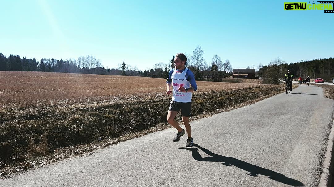 Toby Regbo - 33.1K Likes - Done! Damn those Norwegian hills. 2:04:59. Phew.