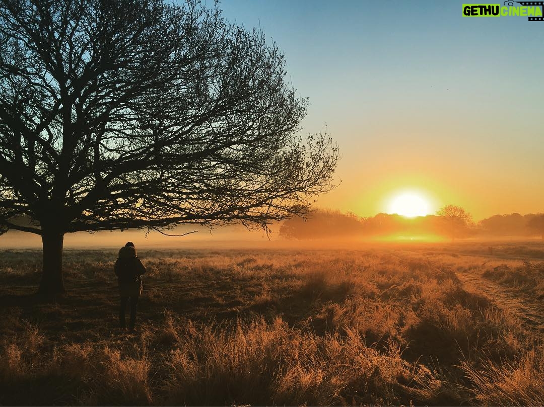 Toby Regbo - 26.2K Likes - Out in Richmond Park with @lawlwyn looking for chaffinches pretending to be David Attenborough.