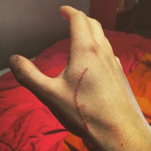 Toby Regbo Instagram - Met the cat in the dark.