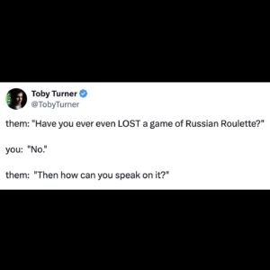 Toby Turner Instagram - modern logic, summarized