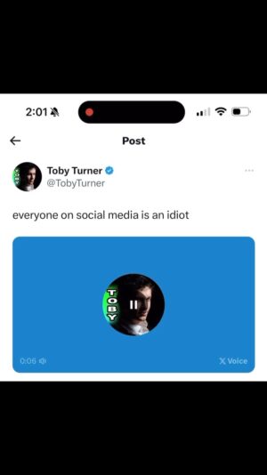 Toby Turner Instagram - except for me.  and you.
