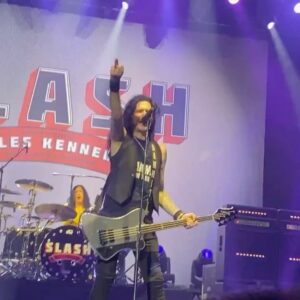 Todd Kerns Instagram - No idea where this was but it was early days of rockin’ Don’t Damn Me. When Slash asks you to take on such a challenge you just say YES then figure it out. I took on that challenge 3 times this year. 1. Don’t Damn Me 2. Bad Apples 3. Perfect Crime. I was insane to agree but would be insane not to jump at the challenge. What a blast. TODAY we jump into rehearsals for Friday night @vampdvegas for the TK&Friends party. Hope you can make it. It’s gonna be a DOOZY! I’ll be @hrcvegasstrip with @rock_vault Thursday night so come on by for TWO nights of RAWK! Gonna be a HUGE weekend. I hope your week is going great. Mine is slammin. Happy Wednesday #smkc #slash #brentfitz #franksidoris
