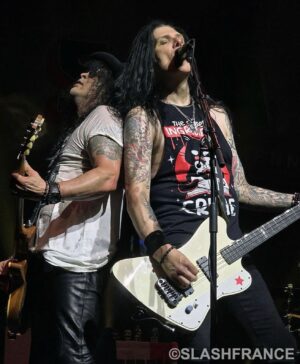 Todd Kerns Instagram - Homeways is rightways now! After a glorious run through Latin America/Australia/Asia and Europe it’s time to put the USS SMKC in dry dock until our next adventure. It has been one hell of a run. A rollercoaster ride to say the least. The gigs and crowds have been the best of our 14 years of existence together (12 w Frank). Thank you so much for having our backs. Let it be said that we didn’t get to Canada, Sweden, Finland, Norway, Spain and a whole lot more but we did our best to accommodate what we could. Now we all split off into our individual adventures. Slash has the blues, Myles is flying solo, Frank will be riding with Wolfie et al and Fitz and I will return to Canada this summer with @toquerocks but before that I’ll be in Vegas for my TK & friends show @vampdvegas May 17th. Come say HI! I’ll also be Raiding A Vault Of Rock while in Vegas @rock_vault Stay tuned for dates. And then in July I’ll be back in Italia with my @heroesandmonstersband homies! Wherever I am if I’m in your area come say HI! I’m grateful for all the adventures I get to experience. Life is never boring. Right now I’m grateful to have a home full of love I can’t wait to get home to. There was a time where home was just where my stuff was. Now it’s my favorite place in the world. Grateful for that too. Big love to all of you and looking forward to this next chapter. See you OUT THERE! #smkc #slash