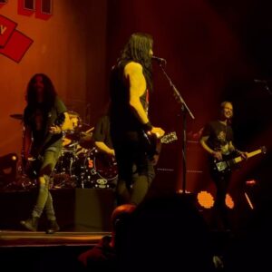 Todd Kerns Instagram - “Hey Wolfgang! Look at me! I’m on my way to the promised land!” @wolfvanhalen rockin’ some AC/DC with SMKC at the final show of The River Is Rising: The Rest Of The World Tour 2024 with our pals @mammothwvh in Paris, France @zenith_paris I hope your Memorial Day is a good one  It’s an important day. In Canada we celebrate Remembrance Day in November for our fallen heroes. If you’re not working today I hope you make it a good one big you are then I hope you make it a great one. I’m up to my neck in homework for @metalfest.cz in Plzen, Czech Republic with my homies @blacksonicpearlsofficial this coming weekend. May 31st to be specific. The wild ride continues. Taking the Mrs for a walk and a coffee. First day off together in a while. Gotta take advantage of those. I hope this week is a good week for you #smkc #slash #myleskennedy #brentfitz #franksidoris #wolfvanhalen #wolfgangvanhalen #mammoth #mammothwvh #paris #france #europe #memorialday #acdc #highwaytohell