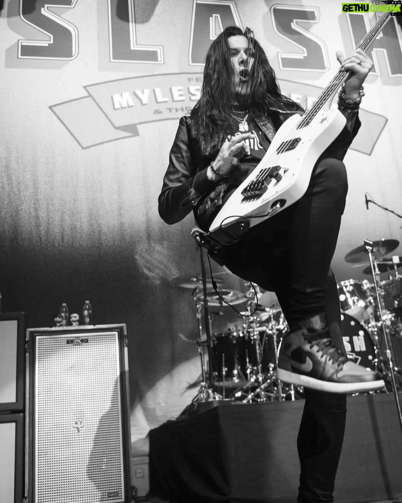 Todd Kerns - 1.9K Likes - Rockin’ my Jordans in New Castle @nike @jumpman23 That was an epic show. God I love the UK. I know it’s because of my Anglo roots that I feel such an immediate connection every time I’m there. It’s also because of the history of music that I connect with there. That could be said of many places. I get to practice my broken Italian soon in Italy with my @heroesandmonstersband homies! But first TONIGHT I’m back on the world famous Las Vegas Strip @hrcvegasstrip with my @rock_vault homies then TOMORROW Friday night is the big welcome home party @vampdvegas with TK&Friends. We have worked up some surprises for you so it’s gonna be a blast. Saturday @pearljam (an extended anniversary celebration with the Mrs), Sunday/Monday @toquerocks rehearsals then back to @rock_vault Tuesday night! A full calendar means a full life. Let’s do this! The weekend is nigh! Happy Thursday! #smkc #newcastle #england #uk #jordans #jordan1 #michaeljordan #michaeljordan23 #nike