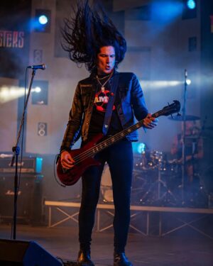 Todd Kerns Instagram - Ciao, Italia! Mermaid hair in Imola. TONIGHT we rock Finisterre beach in Marina Di Ravenna. Again in the great outdoors on a hot summer night. On the beach no less! Bring it on. Let’s do this. I hope your week is incredible. Happy Tuesday! #heroesandmonsters #stefburns #willhunt #italy