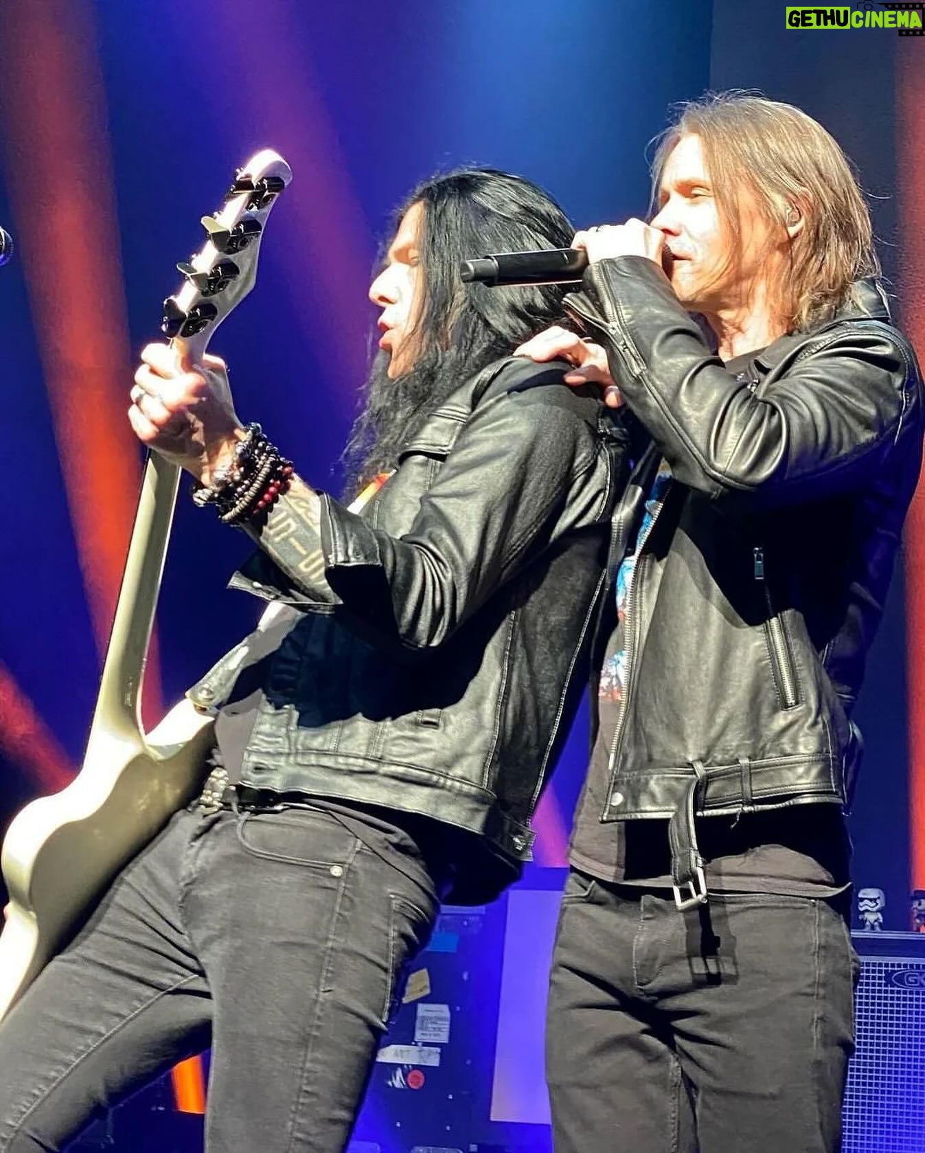 Todd Kerns - 3.2K Likes - Good guys wear black. March 2nd 2024 in Osaka, Japan with my homeboy @officialmyleskennedy who has an amazing new single out with a solo album to follow. I love watching the homies split off and do amazing things. The weekend is HERE! I hope yours is amazing. Tonight I’m at @hrcvegasstrip with the @rock_vault fam one last time before a week off. I haven’t had a week off in a long time so we are gonna make the most of it. Happy Saturday! #smkc #myleskennedy #osaka #japan #2024