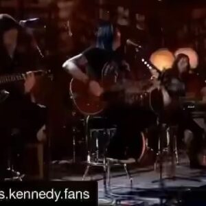 Todd Kerns Instagram - 12 years ago one of the first times performing as SMKC was a @guitarcenter Hollywood acoustic set. Our first performance with a very young Frank Sidoris completing the SMKC lineup. Not For Me from the then just released Apocalyptic Love. #slash #myleskennedy #brentfitz #franksidoris #smkc #notforme #apocalytpiclove #2012