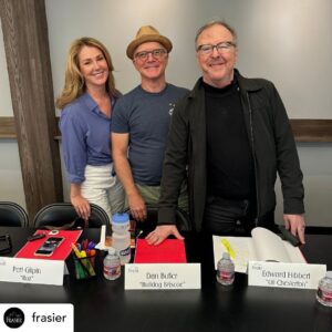 Toks Olagundoye Instagram - To say that I COMPLETELY. NERDED. OUT. at this table read would be an abject understatement 😍😍😍
“
Pilfered from: @frasier “Looks who’s back! #Frasier”
•
#Reboot #Comedy #Funny #OG #Frasier #ComedicActor #Actress #Talent #Talented #Broadway #Peri #PeriGilpin #DanButler #EdwardHibbert #TheOriginals #MasterClass #Reunited #BTS