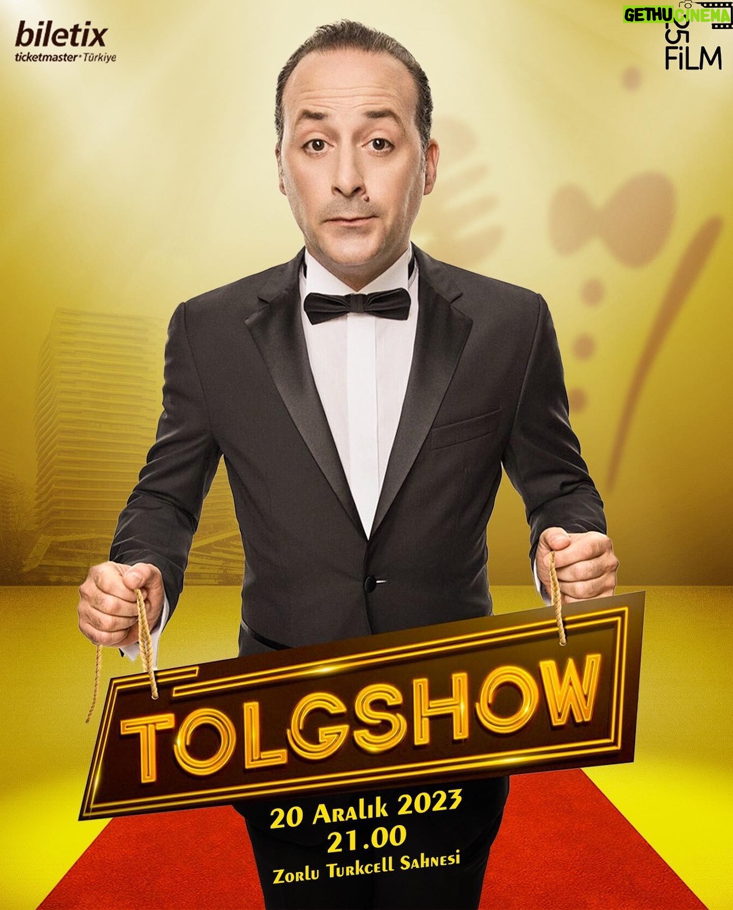 Tolga Çevik - 24.9K Likes - Hasret sona eriyor demiştik. Başlıyoruz! 😈
Tolgshow, 10 Kasım ve 20 Aralık'taki yeni sezonun ilk gösterileriyle İstanbul Zorlu PSM'de seyircisine kavuşuyor.
⭐️⭐️⭐️⭐️⭐️Detaylı bilgi ve bilet linkine profilimizdeki etkinlik link'inden ulaşabilirsiniz.⭐️⭐️⭐️⭐️⭐️