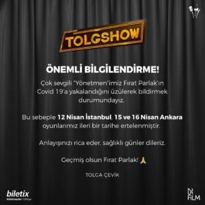 Tolga Çevik Instagram - ⚠️