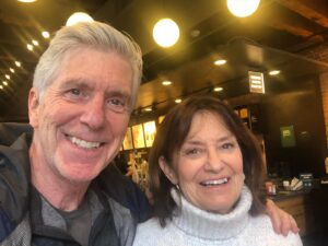 Tom Bergeron Instagram - Had a laugh-filled lunch with my sister as we “chewed over” our childhood & strolled down Memory Lane 🥰