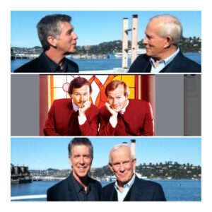 Tom Bergeron Instagram - I always loved the Smothers Brothers. While his brother Dick (the one who “Mom always liked best”) was an occasional visitor to the dance show audience, it took a trip outside San Francisco to spend quality time with Tom. I interviewed him in 2009 for @goodmorningamerica. #RIP 😔