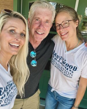Tom Bergeron Instagram - Great catching up with @alison.e.wood, meeting @coachfarrahsmith and getting an advanced look at the very impressive @eastwoodranch Foundation Animal Welfare and Rescue Center (and got to scritch some adorable pups & kittens, too 🥰)