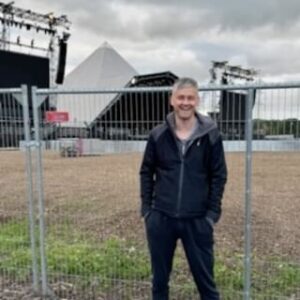 Tom Chaplin Instagram - Just a dork dreaming of playing the @glastofest Pyramid stage someday soon.