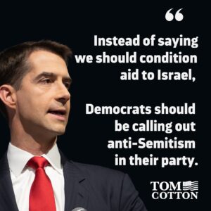 Tom Cotton Instagram - Here’s a thought.