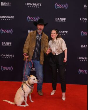Tom Green Instagram - So great to meet @emilyhampshire from the unbelievably hilarious canadian smash hit comedy @schittscreek Thank you for the kind words and amazing introduction at the @banffmedia festival - when I accepted the Peter Ustinov Comedy award last week.  Also big thanks to the great @tomjoepower for the excellent conversation and on stage interview!  What an epic week! Thank you to everyone involved.  #Banff #festival #comedy