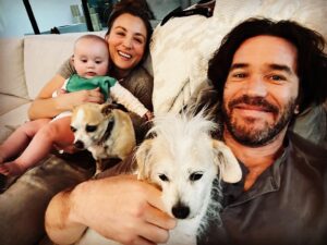 Tom Pelphrey Instagram - Happy birthday to my fave.  Life has exploded into a million new dimensions since we first met, every one more beautiful and meaningful than the last.  You are truly an amazing partner and an incredible mom.  I can’t imagine Matilda having a greater role model to grow up emulating than her mom…. her independent, talented, hilarious, generous, incredibly kind and thoughtful mom.  So HAPPY BIRTHDAY from me and all the little ones.  We love you!!!! ♥️💫🙏♥️💫🙏 @kaleycuoco