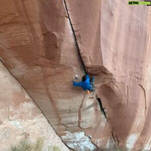 Tom Randall Instagram - Trip update 1: me and @petewhittaker01 have been out in Utah a week or so now, trying to do one of Mason Earle’s masterpiece cracks - Stranger Than Fiction, out at the Bartlett Wash 🌵🌵

It’s a line that we’ve both been aware of for a number of years but never got round to putting our focus into the same time and place! And this thing definitively deserves focus as it’s got to be one of the very hardest splitter finger cracks in the world. Maybe a bit strange it’s not had more recognition considering its lack of ascents and Mason’s abilities?! Effectively it’s like having Cobra Crack (steep and powerful) on top of one of the White Rim 5.13 /14- roof cracks (technical and powerful) with not that much rest… 😅

At present, we’ve both done all the moves, worked good sequences and realised it’s no pushover… you can’t cheater-beta this one too much 😅. I’ve opted for the “White Slipper” on the right foot (@gorisb I’ll forgive you yet again…) and Pete’s sticking with a @desertdannyp special of a modified @unparallelup UP Lace Pink. Our fingers are deffo feeling the brunt of the strain now, so prob need to take some time off to let the inflammation die down 🙈

Of important historical note, is that @lor_sabourin made a repeat of this route earlier this week just before me and Pete got to the crag one of the days (gutted to miss the action but then got to witness them almost double send whilst taking pics a bit later in the day 🤯🙌) Sooooo good! As not only is it the hardest route they’ve ever done, it’s also the completion of a multi-season project which mentally, is super hard to manage. Quick ticks are something, but getting really deep on the true limit projects is a special (and challenging) place to be. Massive respect!! 💪💪💪

@wide_boyz @rab.equipment @wildcountry_official @mytendon @unparallelup @rhinoskinsolutions