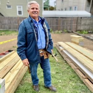 Tom Silva Instagram - Had a great time collaborating with Rebuilding Together Boston and Ask This Old House getting a deck framed up for a very deserving homeowner ❤️ @rtogetherbos @rebuildingtogether @asktoh