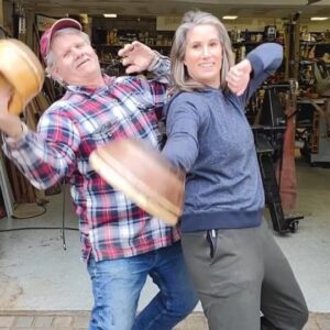 Tom Silva Instagram - Over here turning bowls, droppin moves and not taking life too seriously. Productive day if you ask me! 🤣 

#fatherdaughter #dadsofinstagram #movemove #shakeshake #nowdrop
