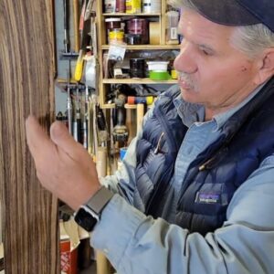 Tom Silva Instagram - This Zebrawood was imported from central Africa. It's almost always quartersawn to get the beautiful alternating color pattern. 

#zebrawood #prototyping #woodworking #woodworkingproject #askthisoldhouse #buildit #bathtubtray