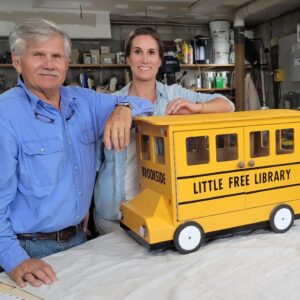 Tom Silva Instagram - Put some finishing touches on our Little Free Library, build it project for Brookside elementary school in Milford, Ma. with my daughter Kate. I think it came out pretty great - what do you think? Can't wait fill it with books for the kids to enjoy! 

#askthisoldhouse #buildit #littlefreelibrary #littlefreelibraries