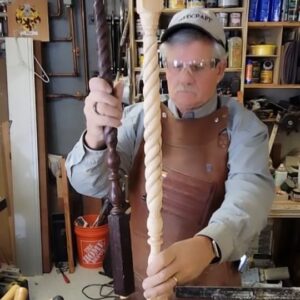 Tom Silva Instagram - #woodworkingproject #woodturnersofinstagram #woodworking #woodturning #woodworkingcommunity #lathe #balusters #thisoldhouse #askthisoldhouse