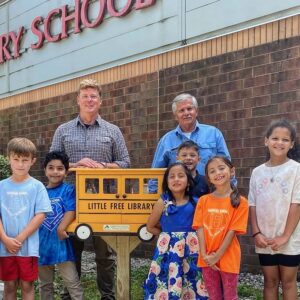 Tom Silva Instagram - Sonny and I installed our Little Free Library project at Brookside Elementary school in Milford Ma yesterday. 

We had a great time hanging with all the kids and I think they're excited to start filling it with books. 

If you're ever in the area, stop by and check it out - but be sure to bring a book to share! ❤️ 

Thanks for helping with the finishing touches @_katesilva! 🎨🖌️

@_sarahchasse 📸