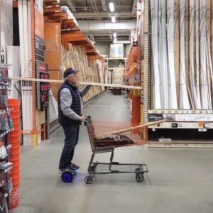 Tom Silva Instagram - Shop smarter, not harder 🤣 

#thedepot #smartshopper #hoverboard #imadeyoulook #homedepot #humor #dadsofinstagram #dadjokes #thisoldhouse
