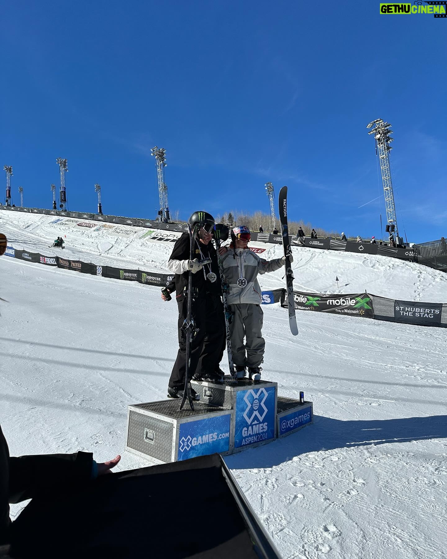 Tom Wallisch - 6.5K Likes - Final day of @xgames Aspen 2024! Too fun being on the call 🎤 Some BTS moments from the best show on snow! So much great riding and the best crew! #XGames